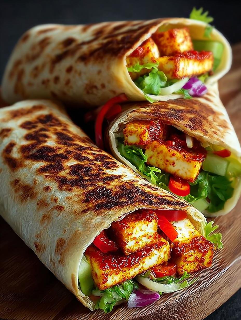 Sweet Chili Halloumi Wraps: 5 Steps to Flavorful Goodness - Sweet Chili Halloumi Wraps - main visual representation