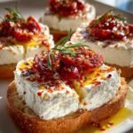 Sweet Spicy Whipped Feta