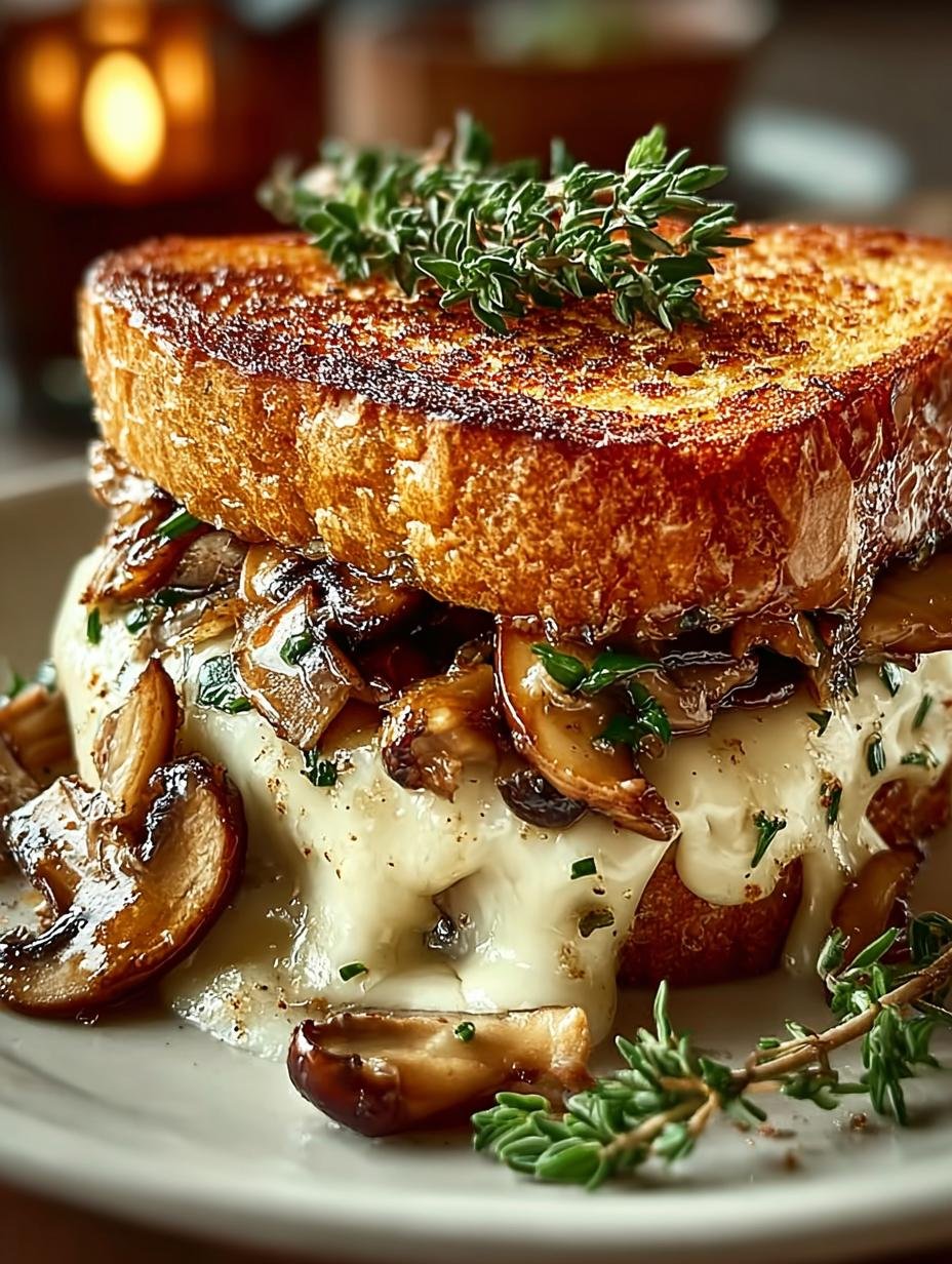 Irresistible Swiss Mushroom Melt Sandwich Recipe for Comfort