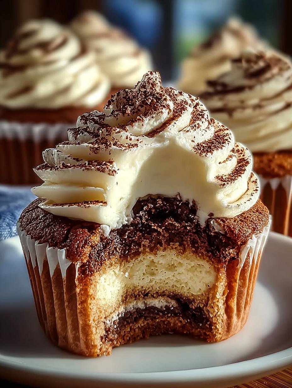 Delicious Tiramisu Cupcakes: 12 Elegant Treats to Savor - Tiramisu Cupcakes - main visual representation