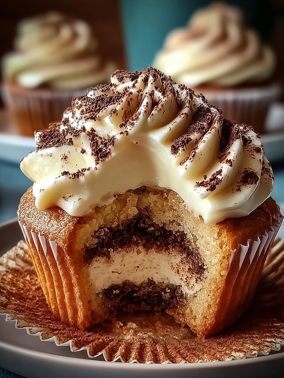 Tiramisu Cupcakes