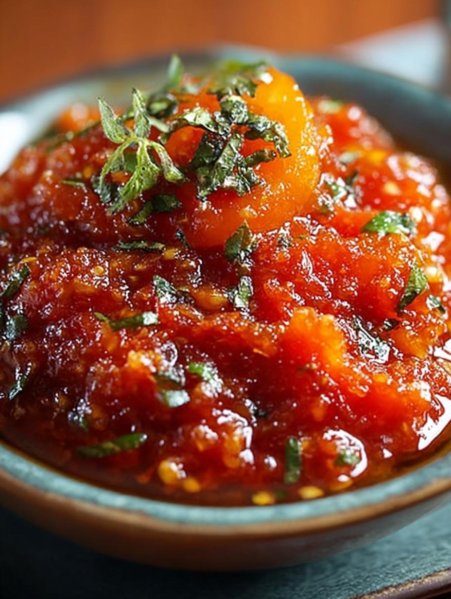 Irresistible Tomato Chutney: 6 Simple Steps to Perfection - Tomato Chutney - main visual representation
