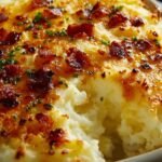 Twice Baked Mashed Potatoes