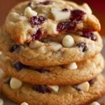 White Chocolate Cranberry Cookies