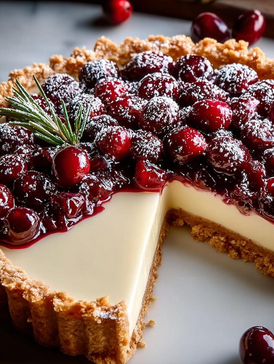 Delicious White Chocolate Cranberry Tart for Any Occasion - White Chocolate Cranberry Tart - main visual representation