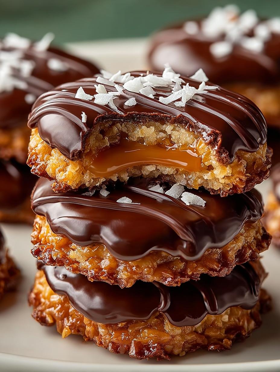 Bake Samoa Cookies