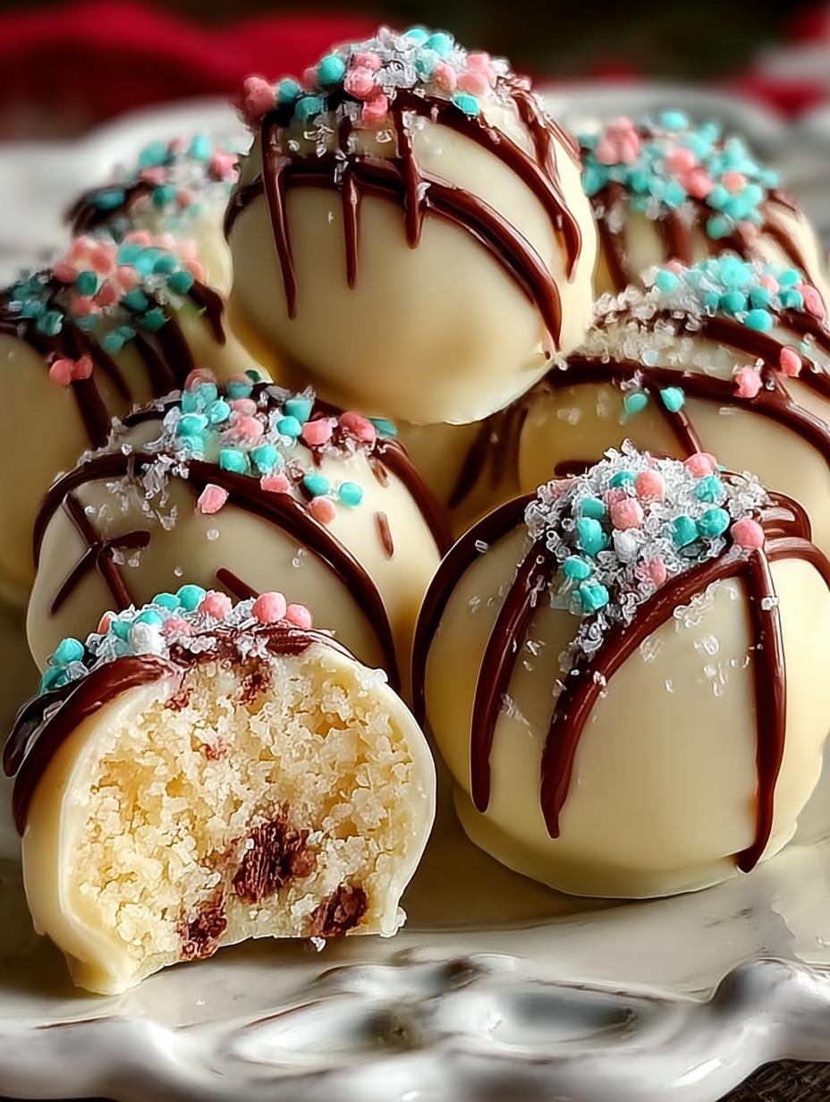 Bake Sugar Cookie Truffles That Will Delight Everyone - Bake Sugar Cookie Truffles - additional detail