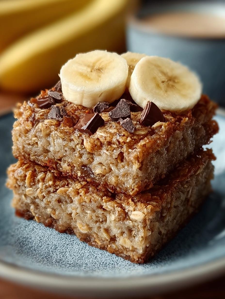 Irresistible Banana Oatmeal Bars You’ll Love Anytime - Banana Oatmeal Bars - main visual representation