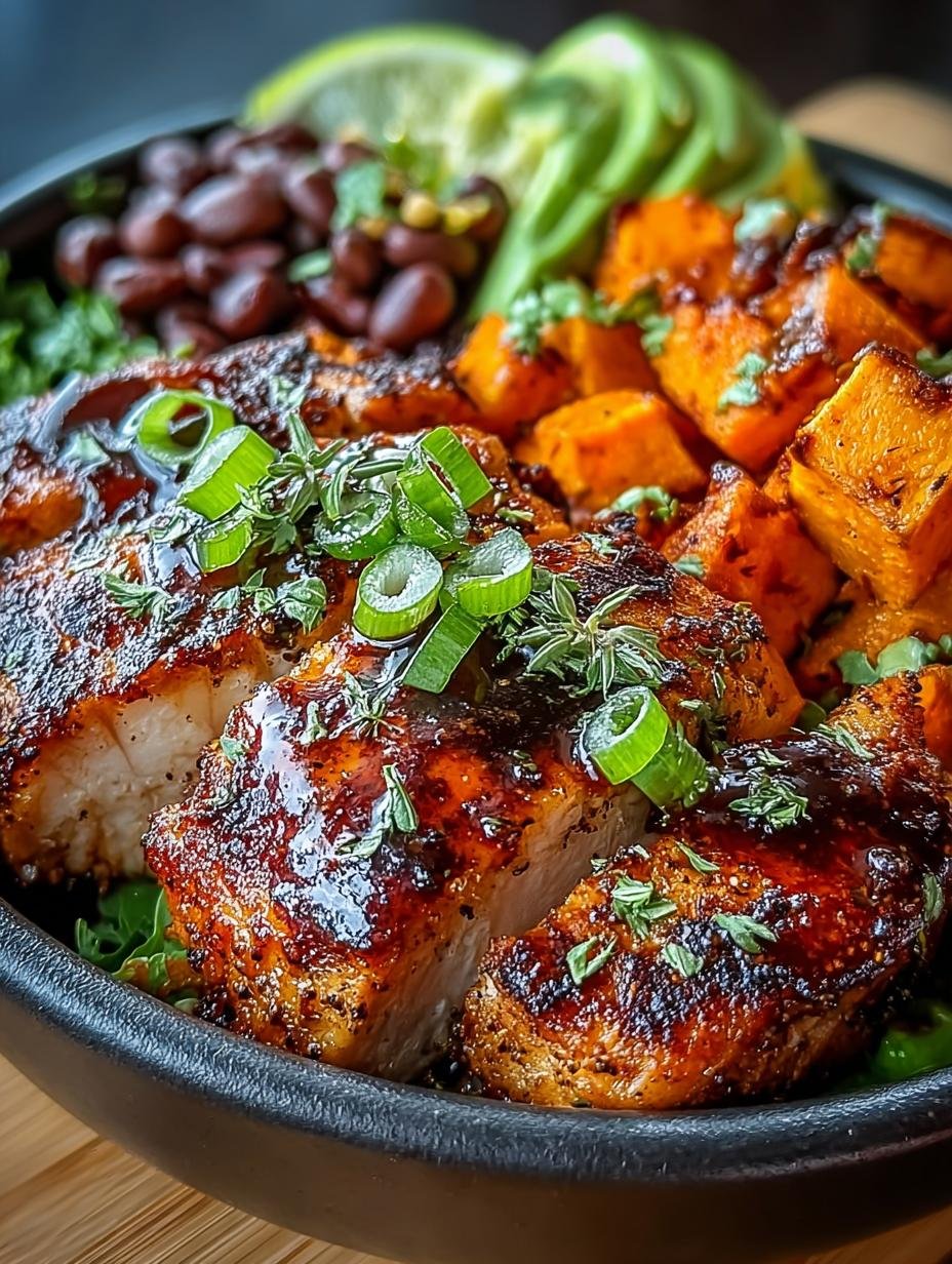 BBQ Chicken Sweet Potato Bowl: A Delicious Dinner Delight - Bbq Chicken Sweet Potato - additional detail