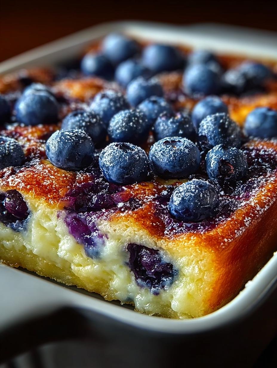 Delicious Blueberry Buttermilk Pancake Casserole Recipe - Blueberry Buttermilk Pancake Casserole - main visual representation
