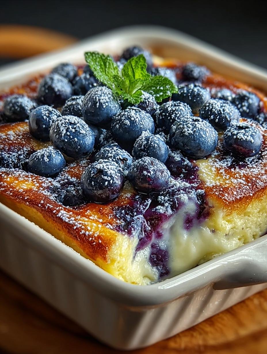 Delicious Blueberry Buttermilk Pancake Casserole Recipe - Blueberry Buttermilk Pancake Casserole - additional detail