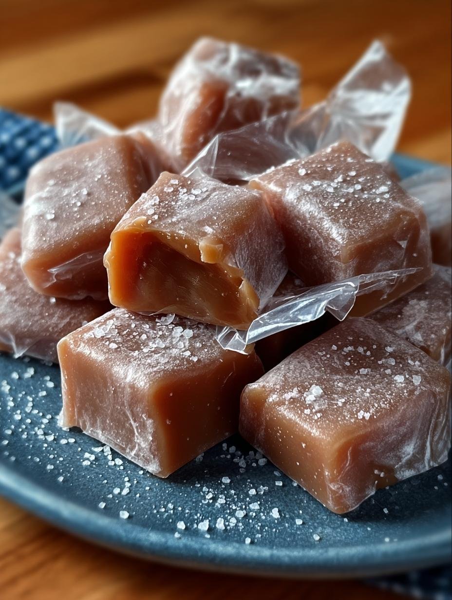 Irresistibly Chewy Caramels Recipe for Gifting - Caramels - main visual representation