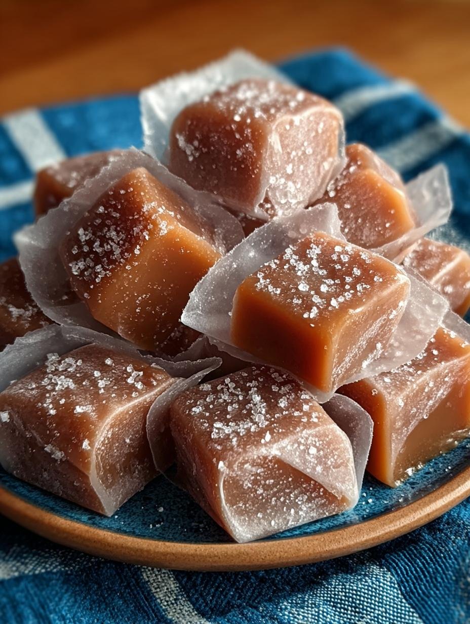 Irresistibly Chewy Caramels Recipe for Gifting - Caramels - additional detail