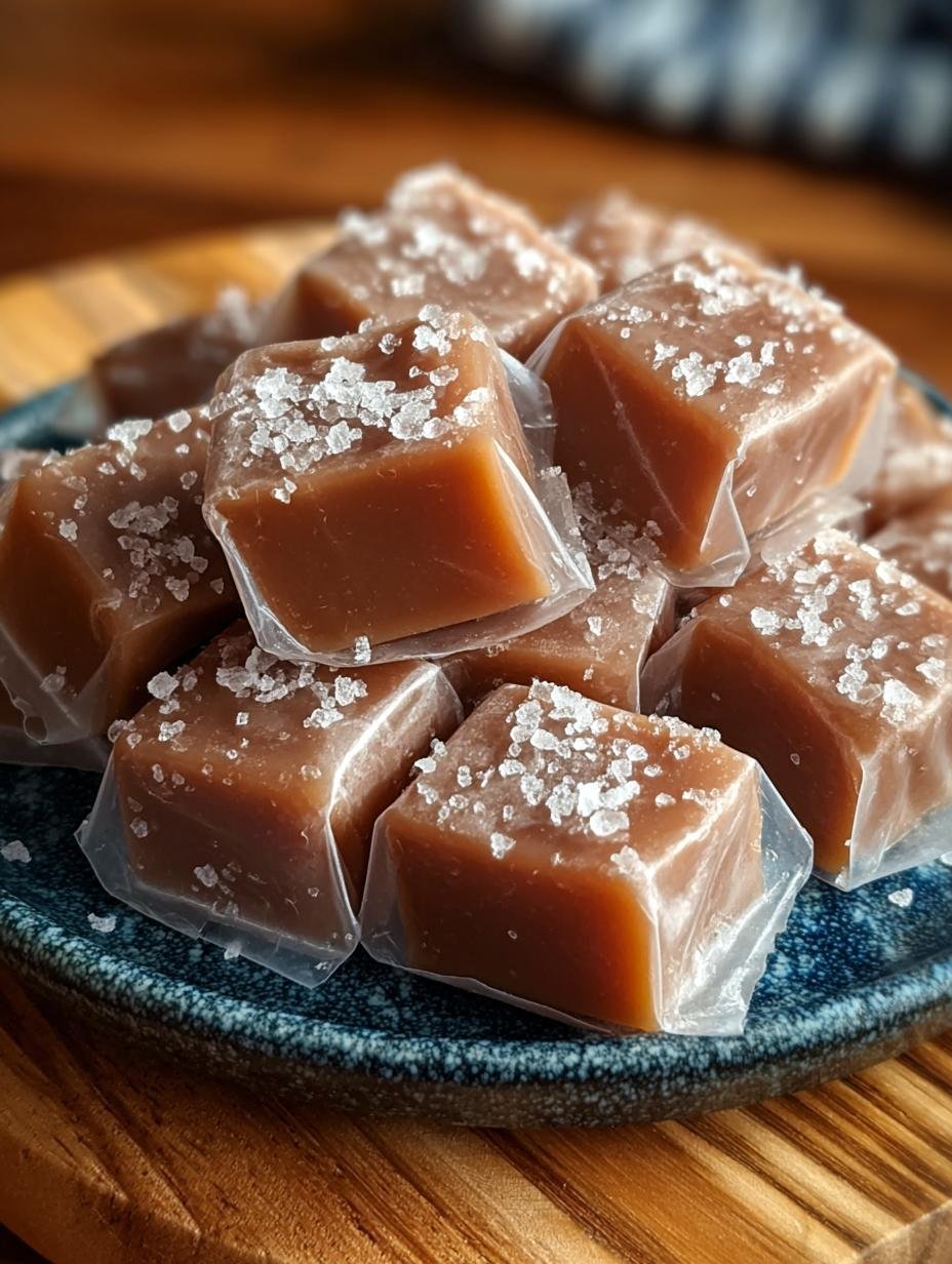 Irresistibly Chewy Caramels Recipe for Gifting