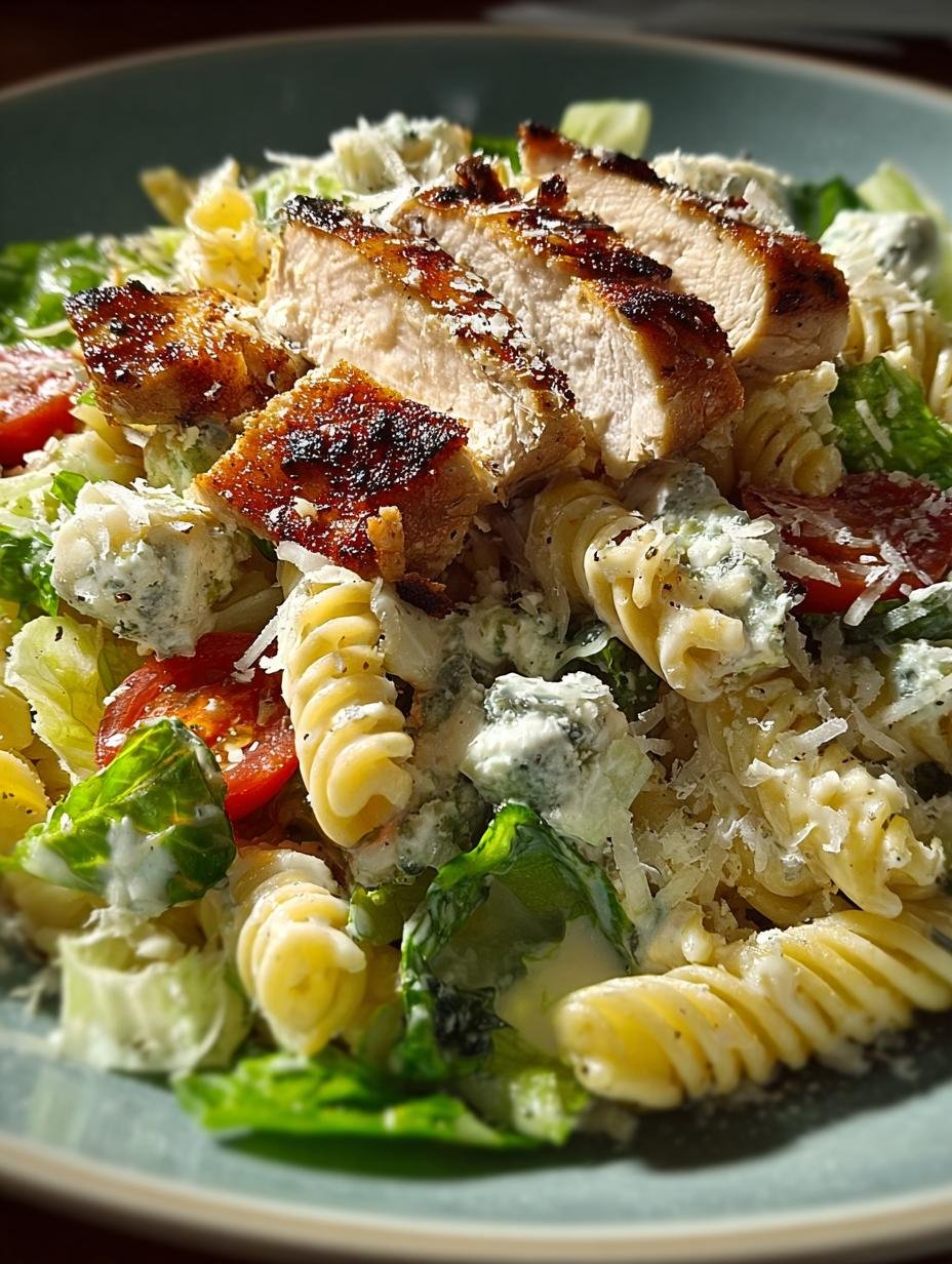 Refreshing Chicken Caesar Pasta Salad for Summer and Beyond
