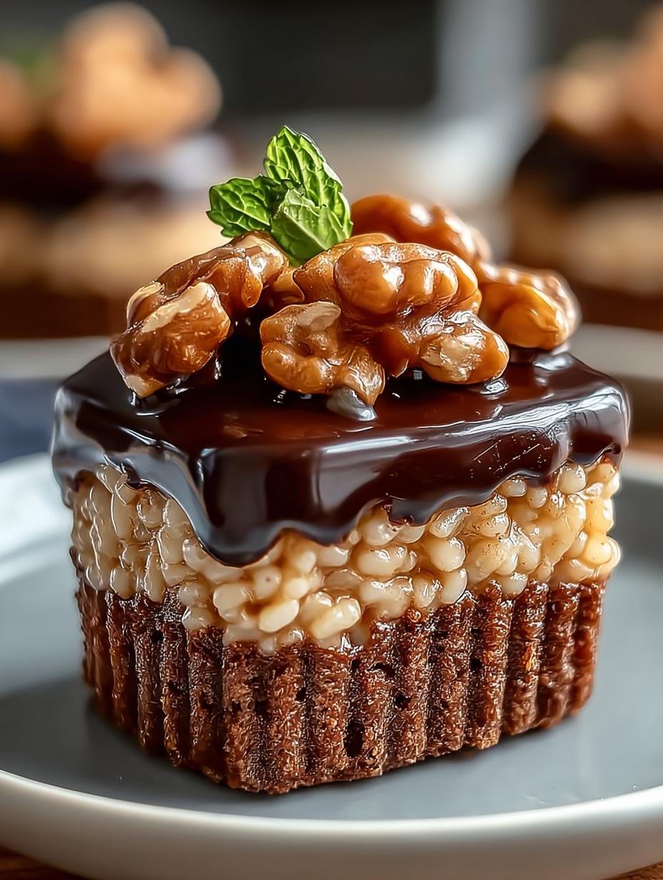 Irresistible Chocolate Peanut Butter Rice cups ready to enjoy