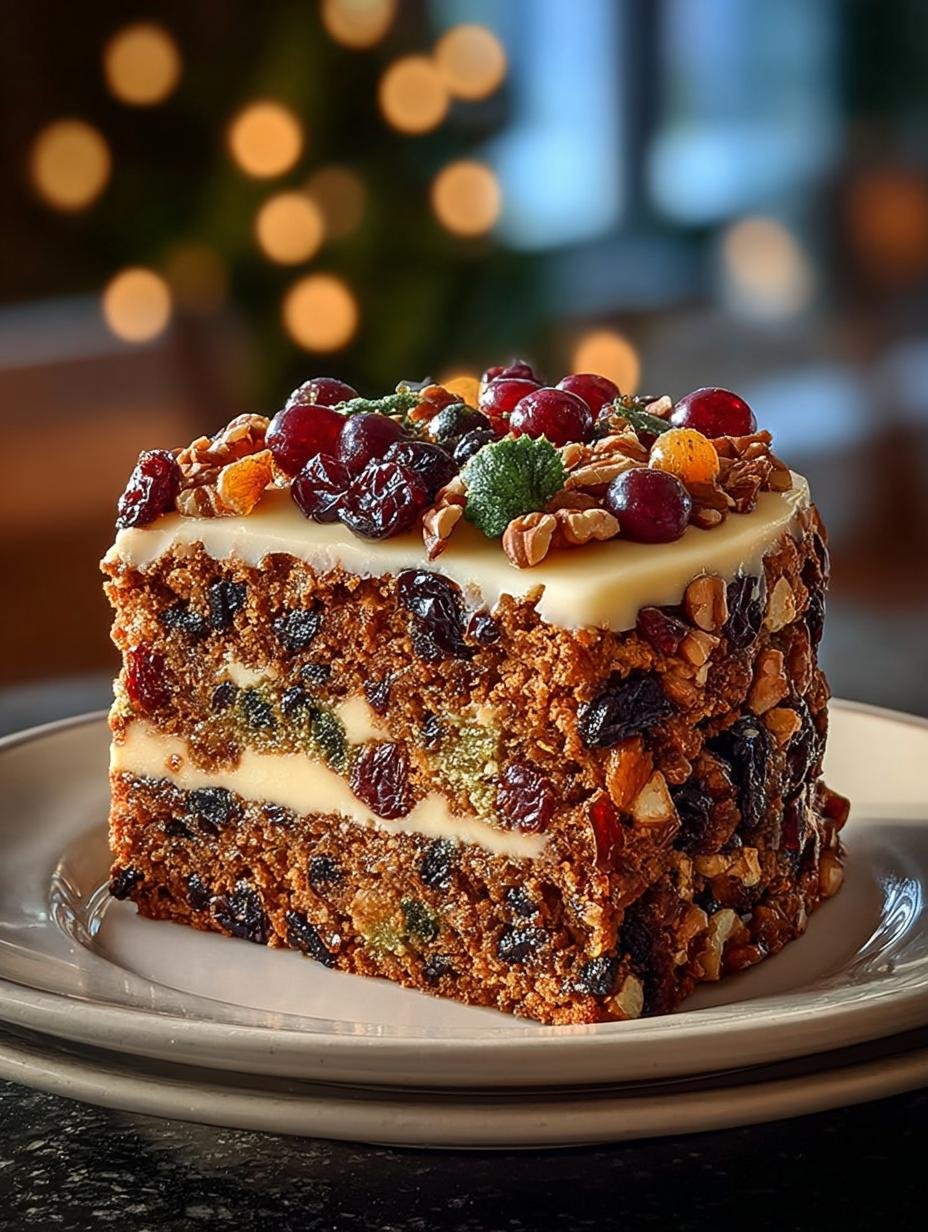 Christmas Cake: 7 Steps to Festive Joy - Christmas Cake - additional detail