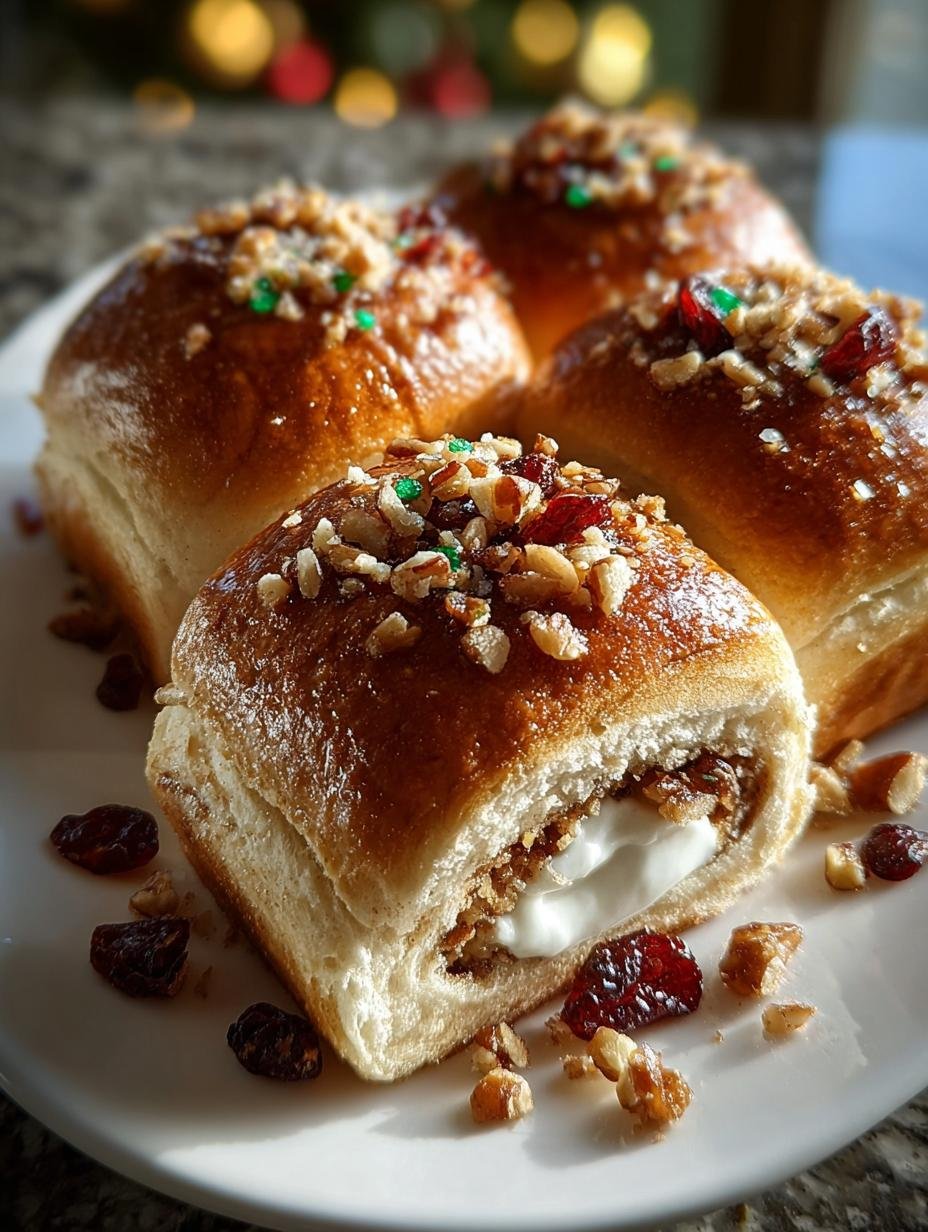 Christmas Rolls Holiday Baking