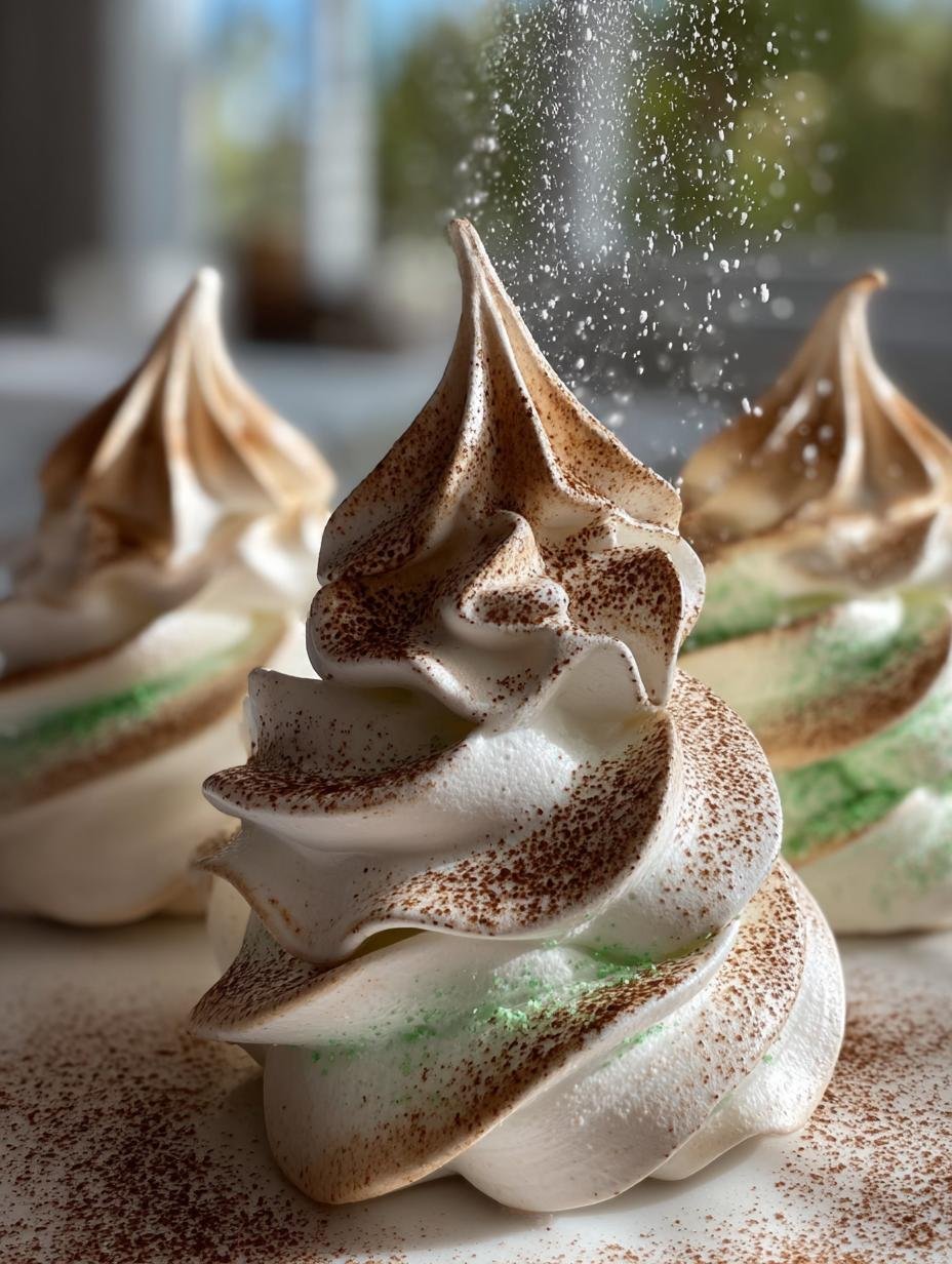 Christmas Tree Meringue Tips