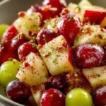 Cinnamon Apple Grape Salad