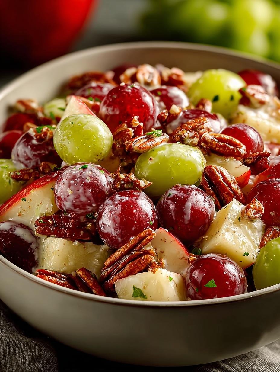 Delicious Cinnamon Apple Grape Salad in 7 Simple Steps - Cinnamon Apple Grape Salad - additional detail