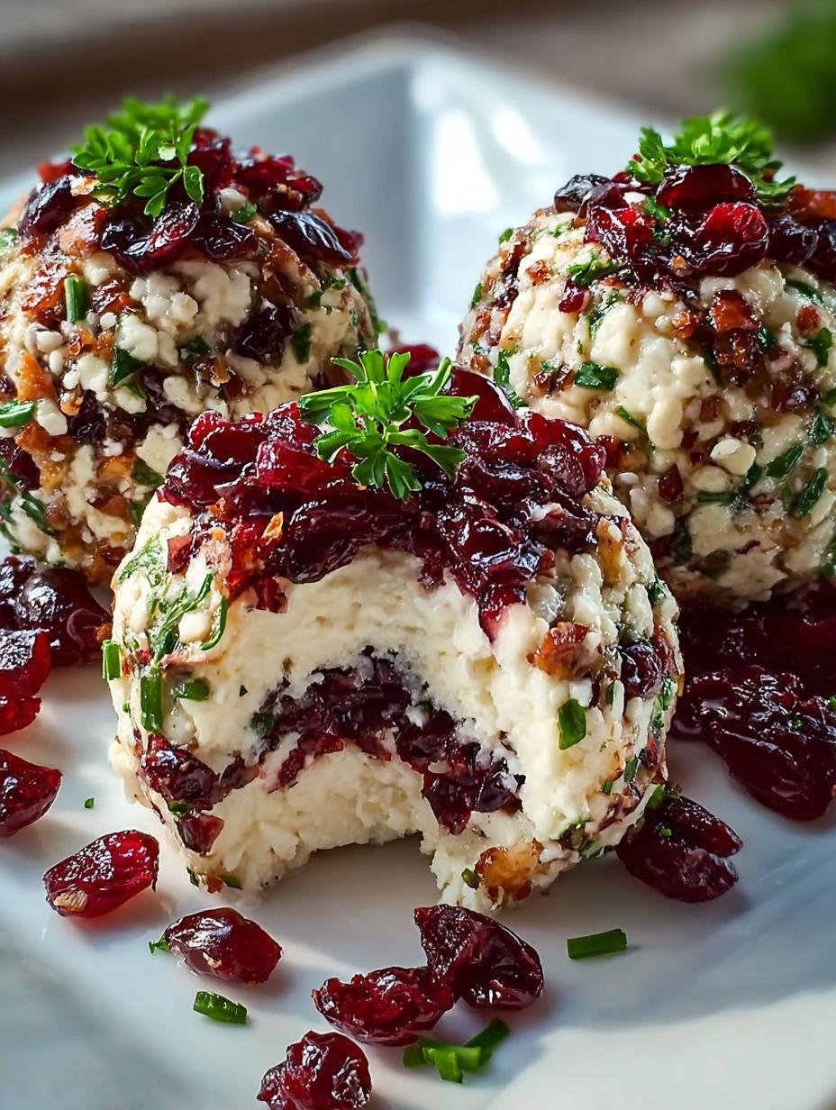 Cranberry Goat Cheese Truffles: 5 Irresistible Bites