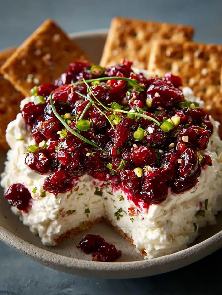 Irresistible Cranberry Jalapeno Cream Cheese Dip Recipe