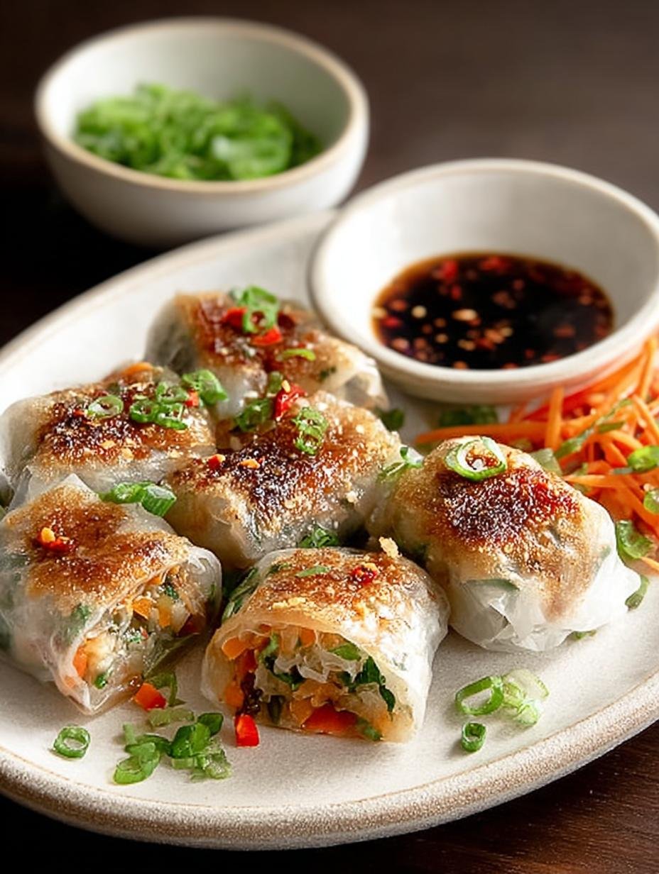 Crispy Rice Paper Dumplings: Your New Favorite Snack - Crispy Rice Paper Dumplings - additional detail