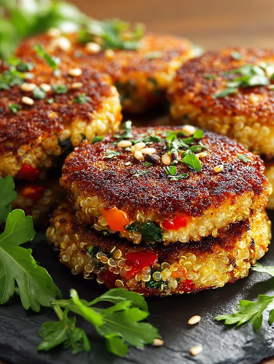 Crunchy Quinoa Veggie Patties: 7 Reasons to Love Them - Crunchy Quinoa Veggie Patties - main visual representation