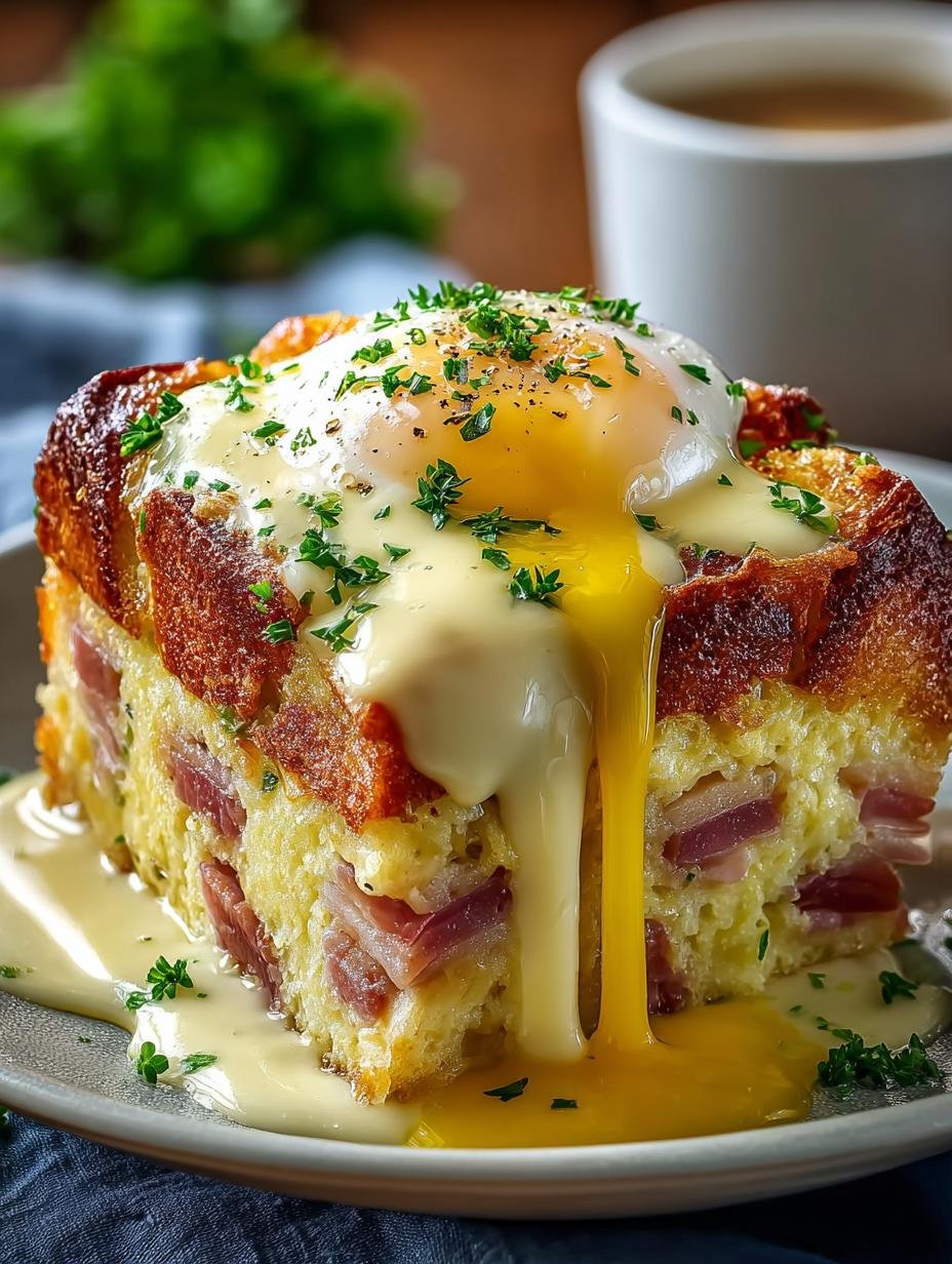 Eggs Benedict Casserole Brunch