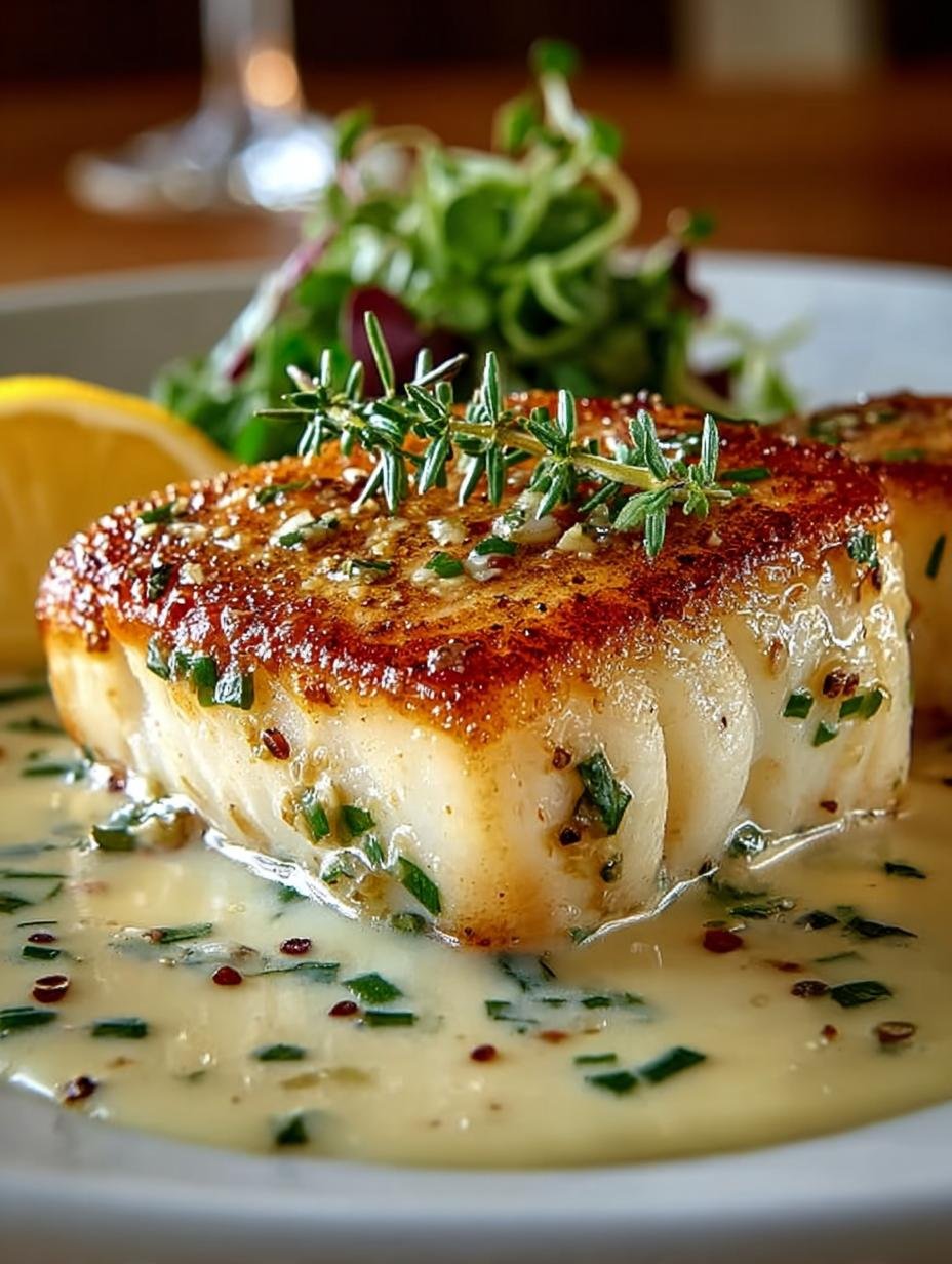 Halibut with Lemon Beurre: 7 Steps to Perfection - Halibut with Lemon Beurre - main visual representation