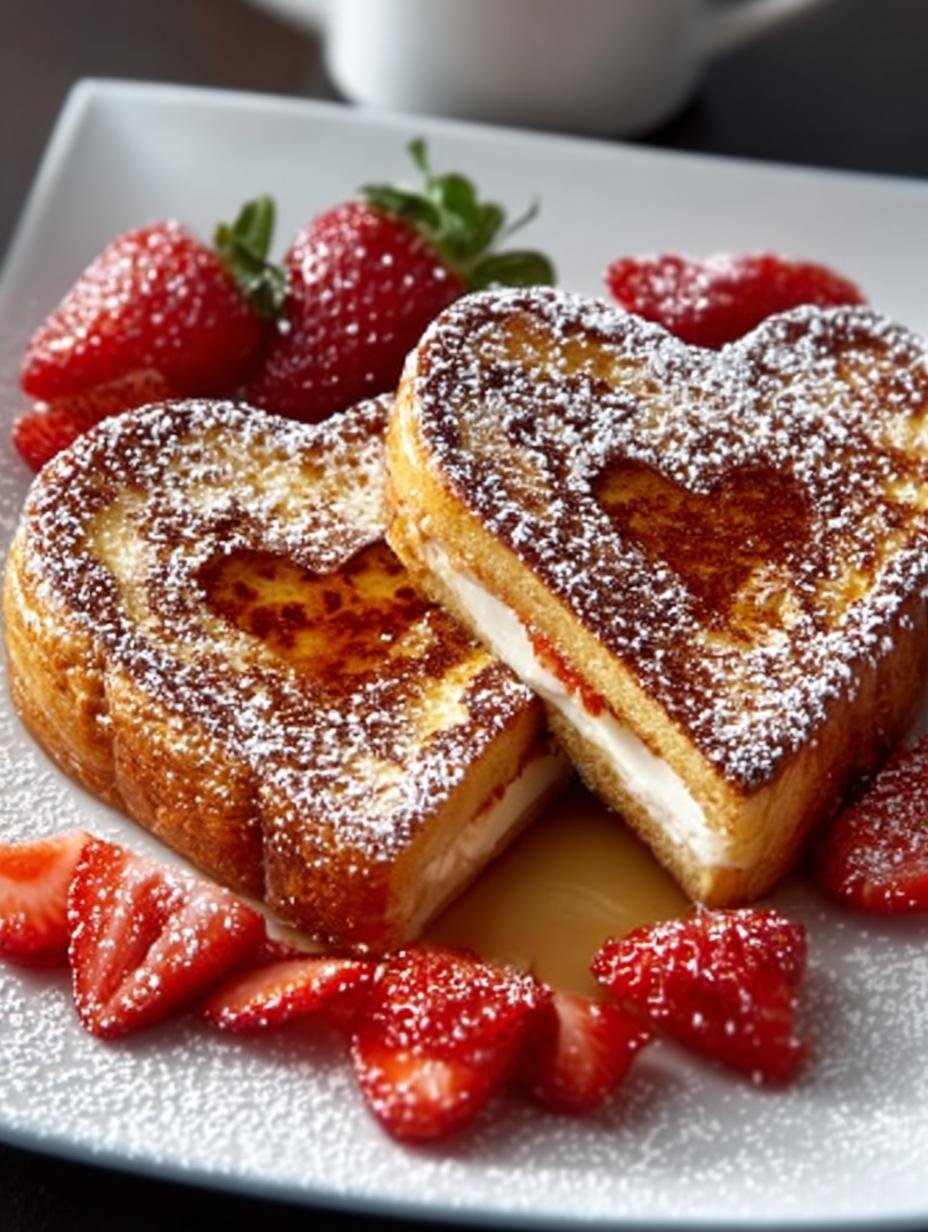 Heart Shaped French Toast: 5 Romantic Breakfast Ideas - Heart Shaped French Toast - main visual representation