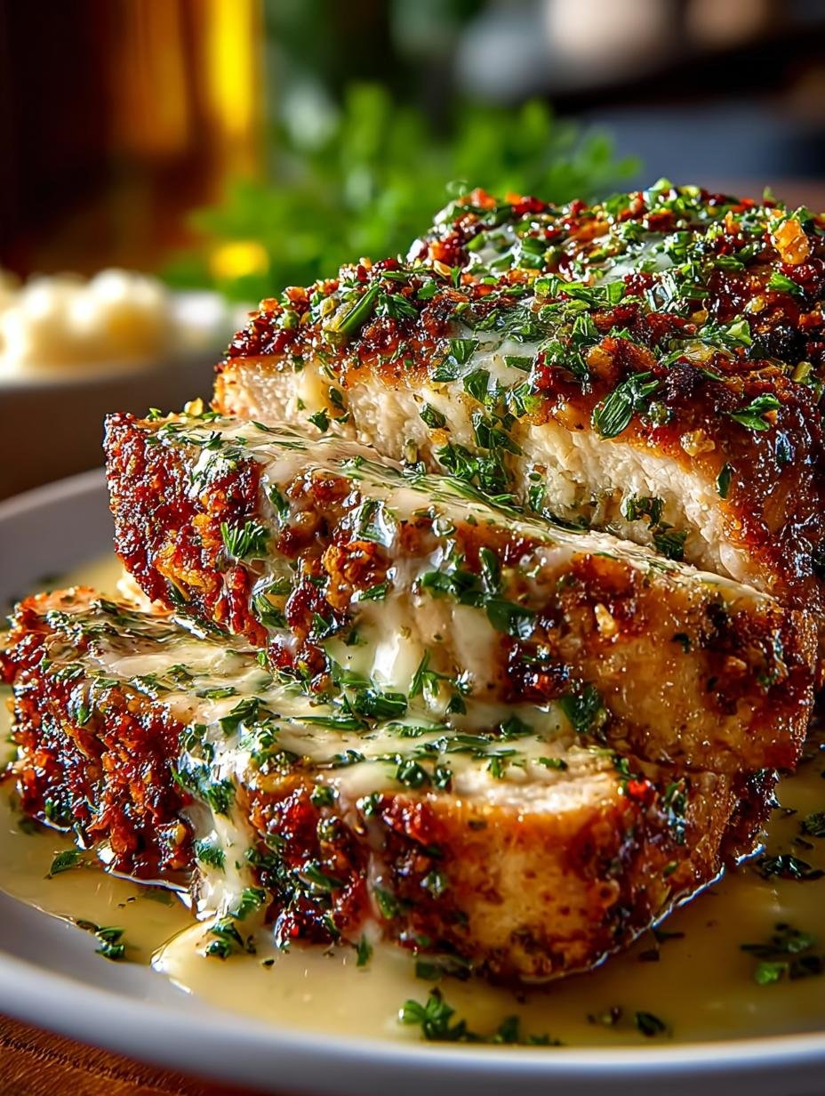 Irresistible Garlic Parmesan Chicken Meatloaf Recipe - Irresistible Garlic Parmesan Chicken - main visual representation