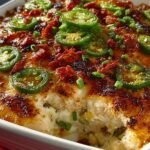 Jalapeno Popper Chicken Bake