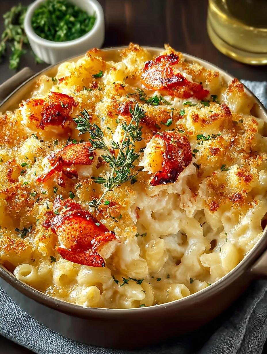 Decadent Lobster Mac Cheese That Will Wow Your Guests - Lobster Mac Cheese - main visual representation