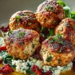 Mediterranean Chicken Meatballs