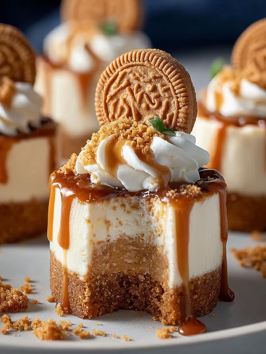 Mini Biscoff Cheesecakes: 12 Irresistible No-Bake Treats - Mini Biscoff Cheesecakes - main visual representation