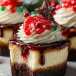 Mini Christmas Cheesecake