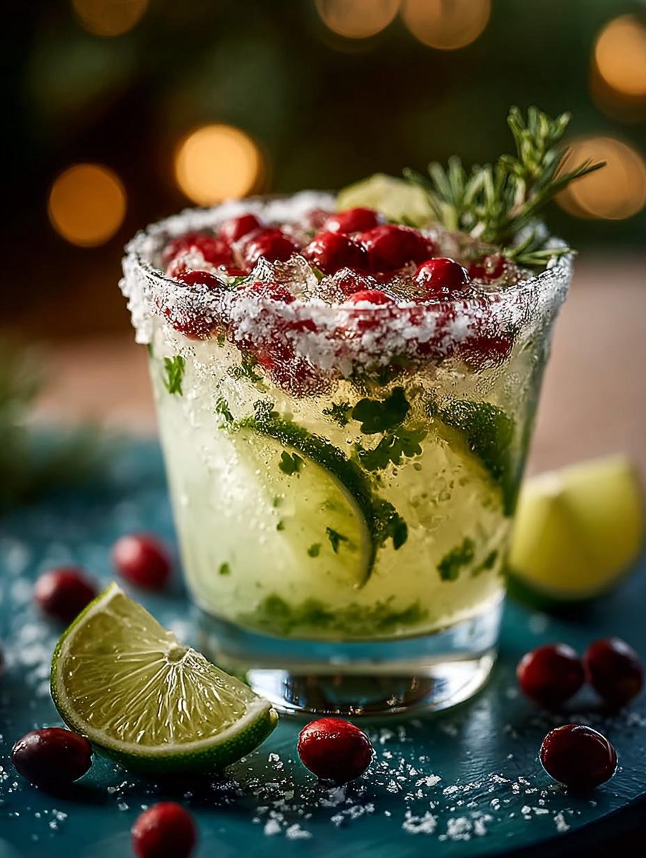 Mistletoe Margarita Festive Non-Alcoholic Delight - Mistletoe Margarita Festive Non - additional detail