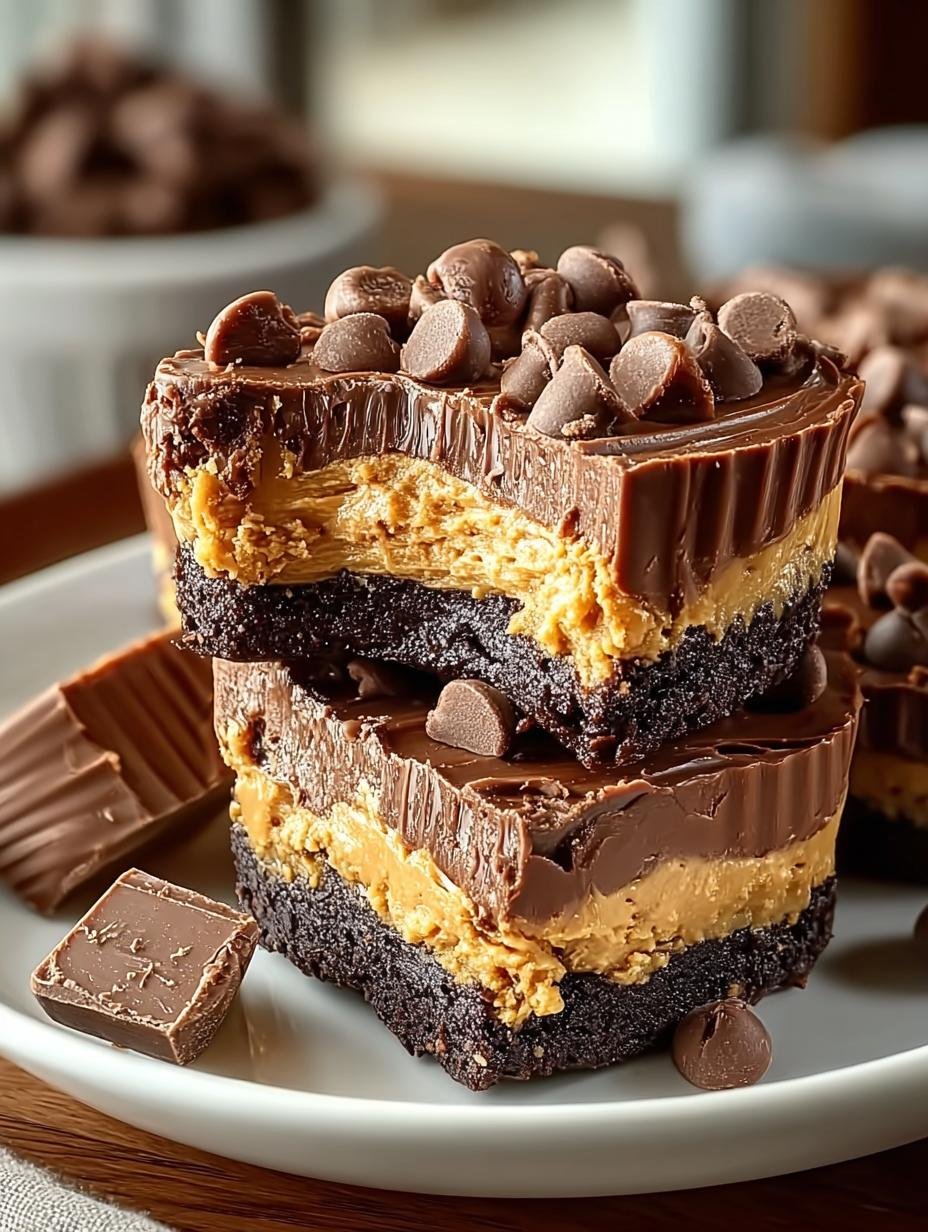 Peanut Butter Cup Dump: 7 Layers of Delightful Bliss - Peanut Butter Cup Dump - additional detail