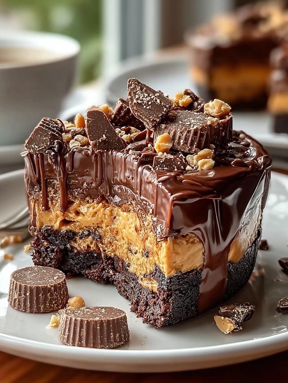 Peanut Butter Cup Dump: 7 Layers of Delightful Bliss