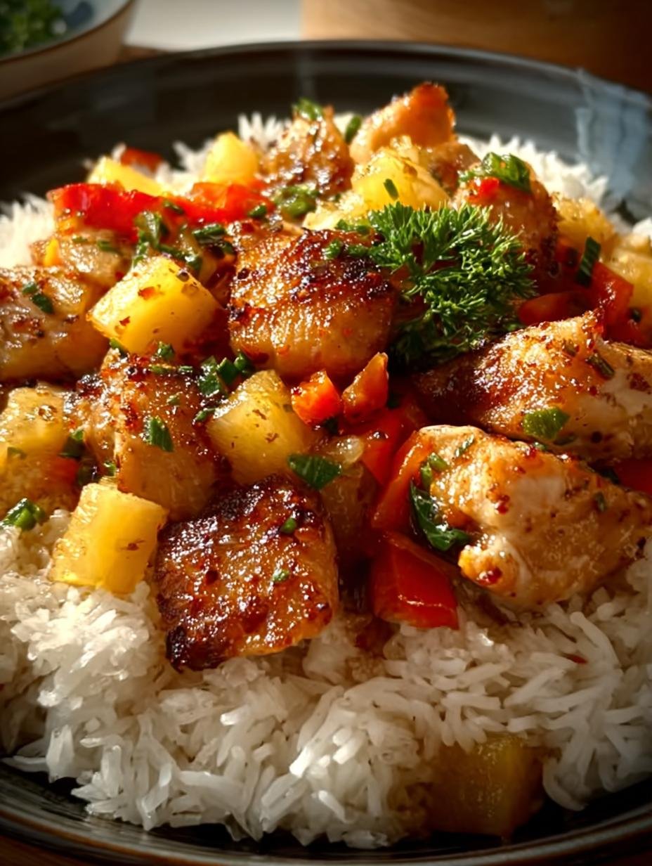 Irresistible Pineapple Chicken Rice for Busy Weeknights - Pineapple Chicken Rice - additional detail