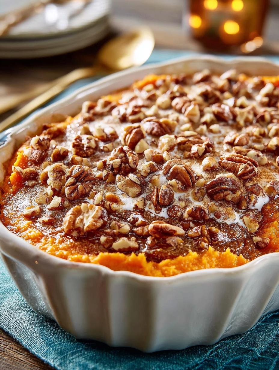 Pioneer Woman Sweet Potato Casserole Delight - Pioneer Woman Sweet Potato - main visual representation