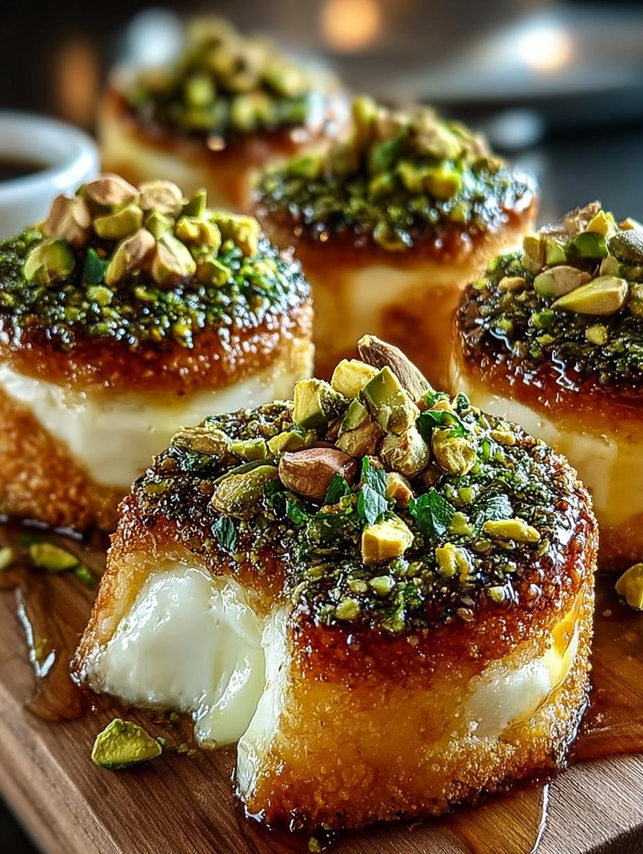 Pistachio Crusted Brie Bites: 12 Unforgettable Treats - Pistachio Crusted Brie Bites - additional detail