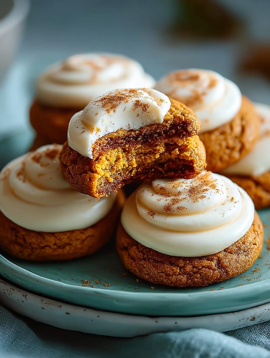 Delicious Pumpkin Cheesecake Cookies For Fall Indulgence