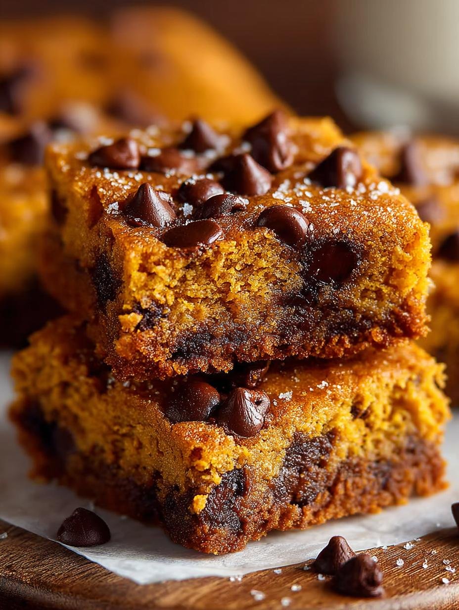 Delicious Pumpkin Chocolate Chip Bars to Savor - Pumpkin Chocolate Chip Bars - additional detail