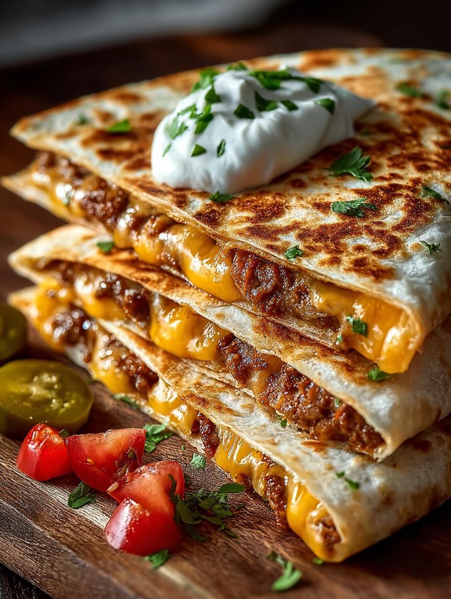 Smashburger Quesadillas Irresistible Beef: 4 Easy Steps - Smashburger Quesadillas Irresistible Beef - main visual representation