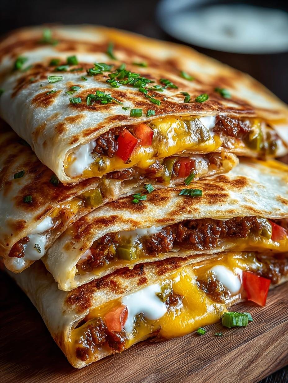 Smashburger Quesadillas Irresistible Beef: 4 Easy Steps