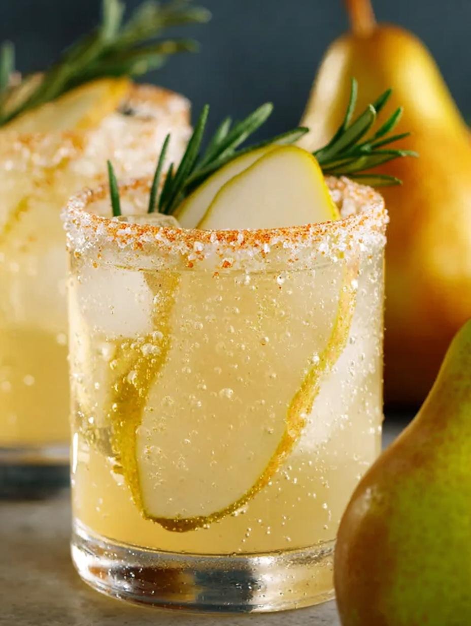 Sparkling Vanilla Pear Mocktail: 5 Refreshing Recipes - Sparkling Vanilla Pear Mocktail - main visual representation