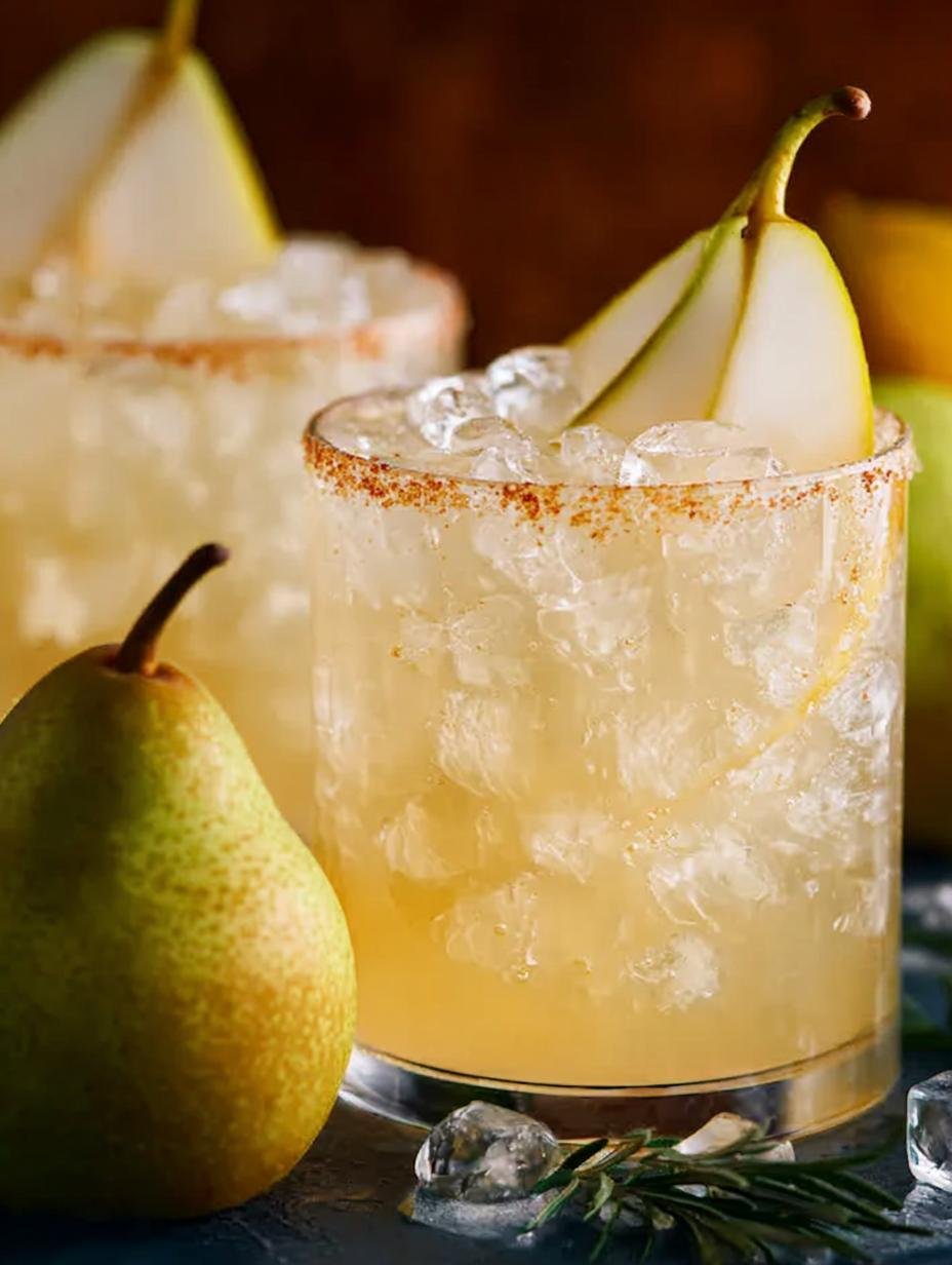 Sparkling Vanilla Pear Mocktail: 5 Refreshing Recipes - Sparkling Vanilla Pear Mocktail - additional detail
